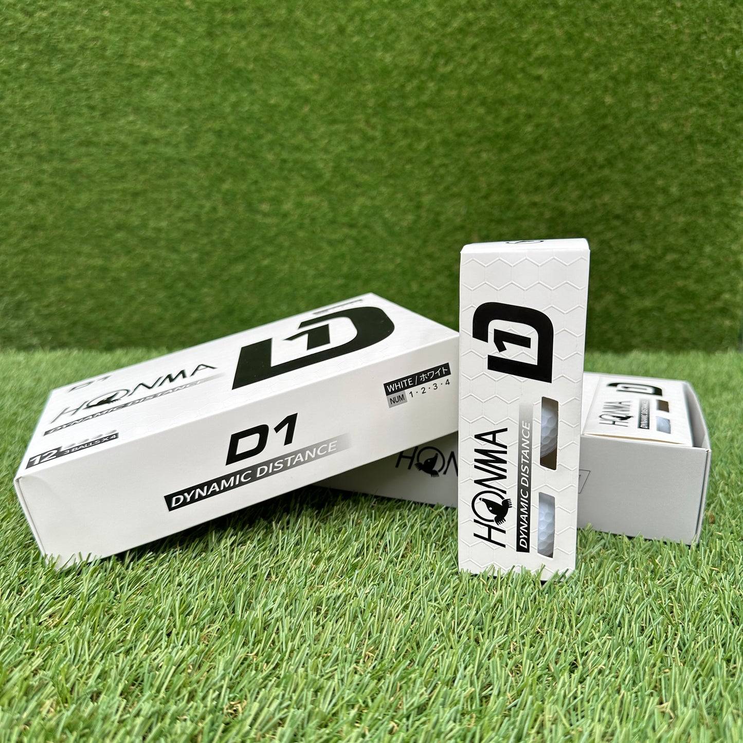 Honma D1 2025 Golf Ball White (1 Dozen)
